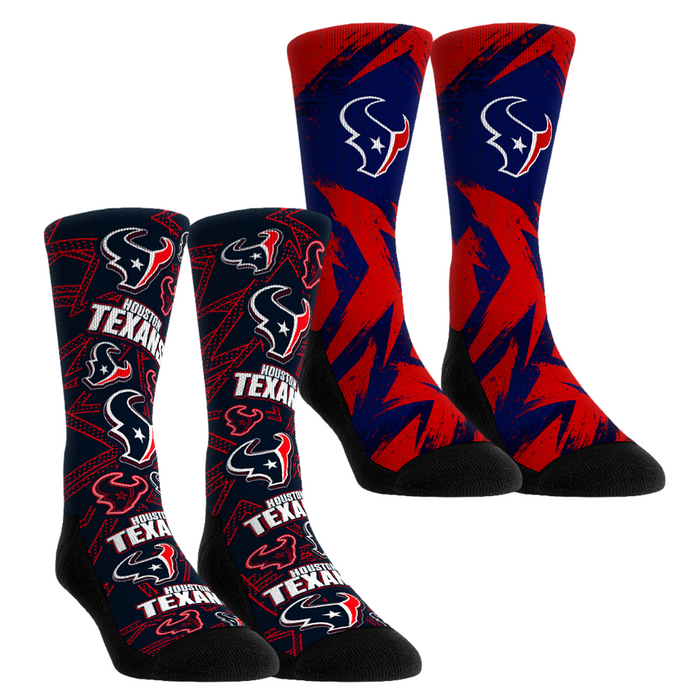 Houston Texans - Game Day 2-Pack by Rock 'Em Socks