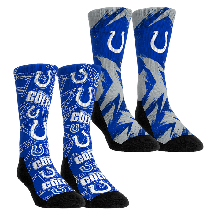 Indianapolis Colts - Game Day 2-Pack by Rock 'Em Socks