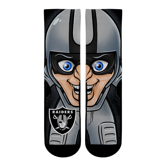 Las Vegas Raiders - Split Face Mascot by Rock 'Em Socks