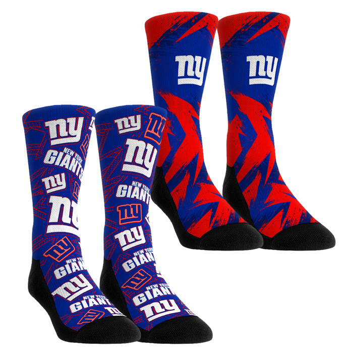 New York Giants - Game Day 2-Pack by Rock 'Em Socks