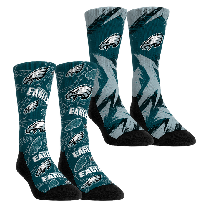 Philadelphia Eagles - Game Day 2-Pack by Rock 'Em Socks