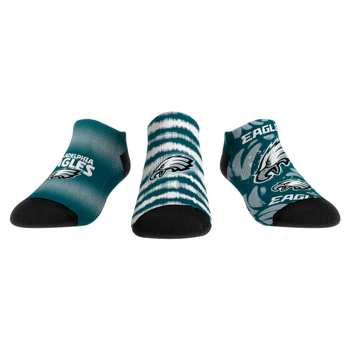 Philadelphia Eagles - Low Cut - Make Some Noise (3-Pack) by Rock 'Em Socks