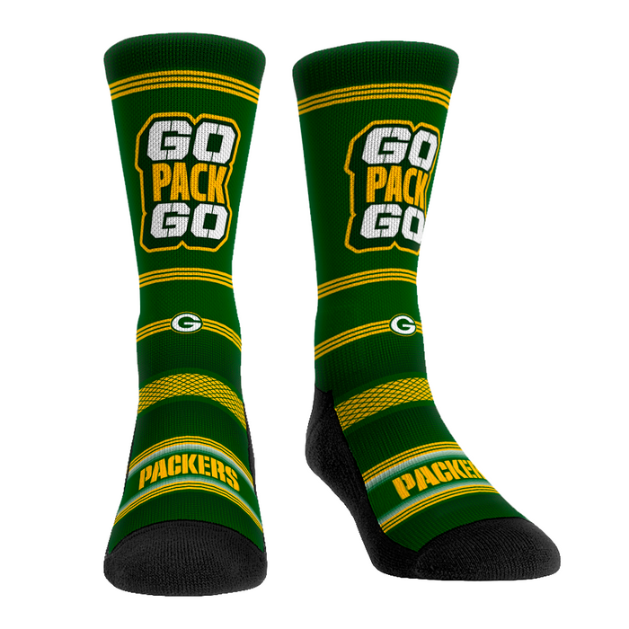 Green Bay Packers - Go Pack Go by Rock 'Em Socks