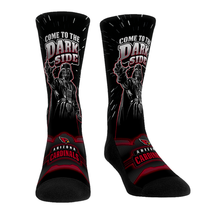 Arizona Cardinals - Star Wars - Dark Side by Rock 'Em Socks