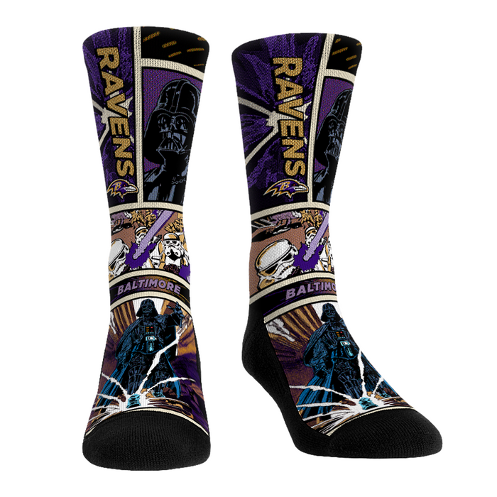 Baltimore Ravens - Star Wars - Empire Comic Strip by Rock 'Em Socks