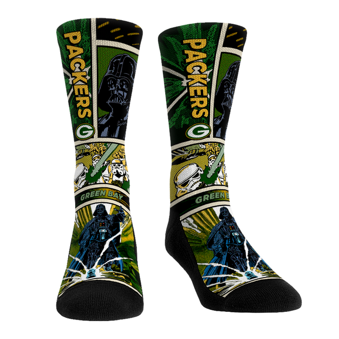 Green Bay Packers - Star Wars - Empire Comic Strip by Rock 'Em Socks