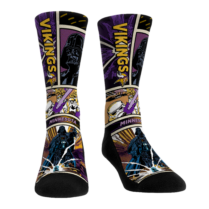 Minnesota Vikings - Star Wars - Empire Comic Strip by Rock 'Em Socks