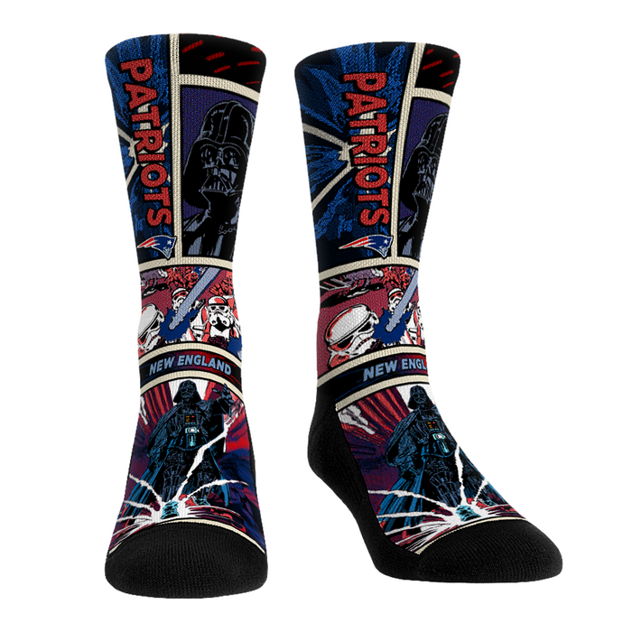 New England Patriots - Star Wars - Empire Comic Strip by Rock 'Em Socks