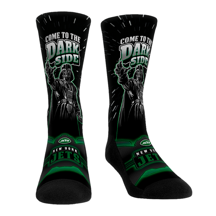 New York Jets - Star Wars - Dark Side by Rock 'Em Socks