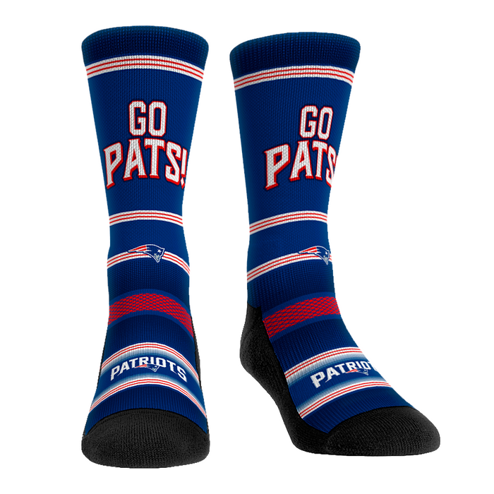 New England Patriots - Go Pats! by Rock 'Em Socks