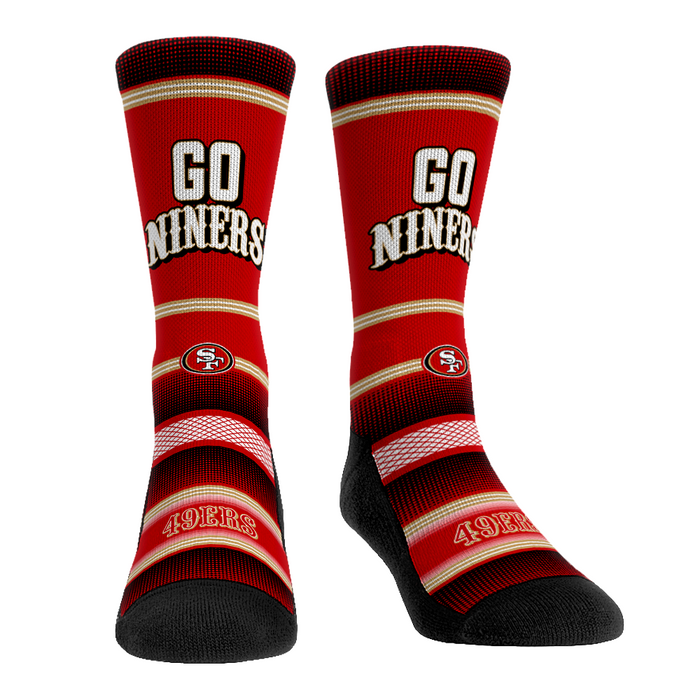 San Francisco 49ers - Go Niners by Rock 'Em Socks
