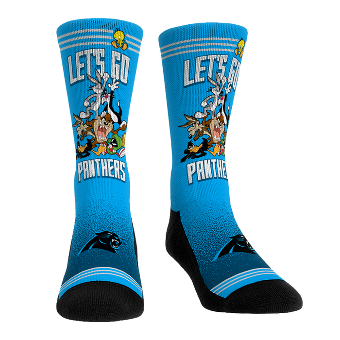 Carolina Panthers - Looney Tunes - Team Pile Up by Rock 'Em Socks
