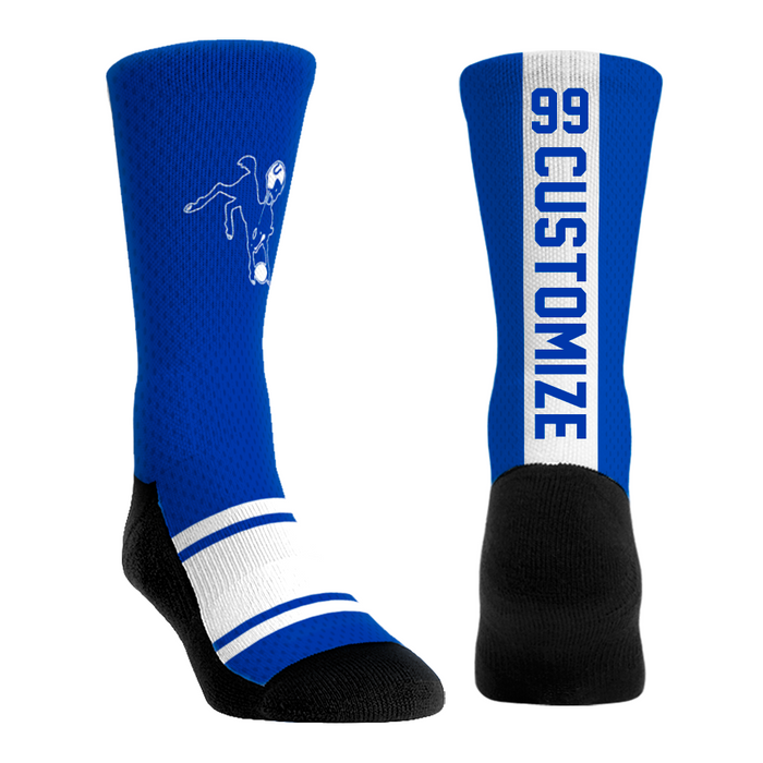 Indianapolis Colts - Throwback Custom Jersey by Rock 'Em Socks