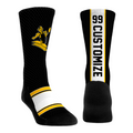 Pittsburgh Steelers - Throwback Custom Jersey by Rock 'Em Socks