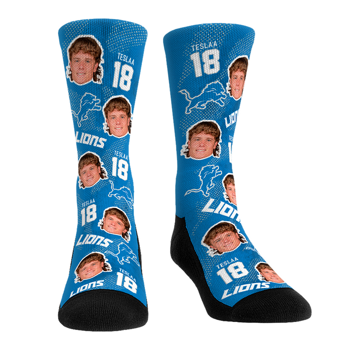 Isaac TeSlaa - Detroit Lions - Football Guy by Rock 'Em Socks