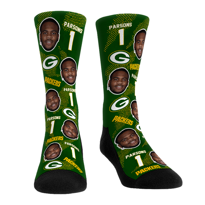 Micah Parsons - Green Bay Packers - Football Guy by Rock 'Em Socks