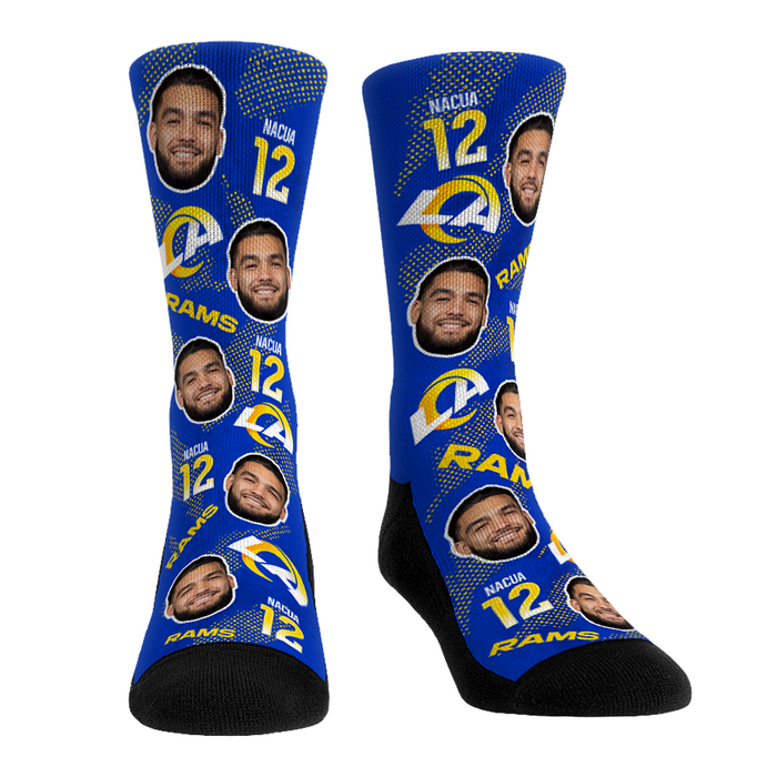 Puka Nacua - Los Angeles Rams - Football Guy by Rock 'Em Socks