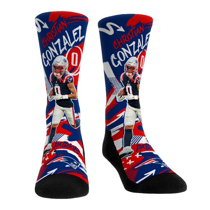 Christian Gonzales - New England Patriots - Playmaker by Rock 'Em Socks