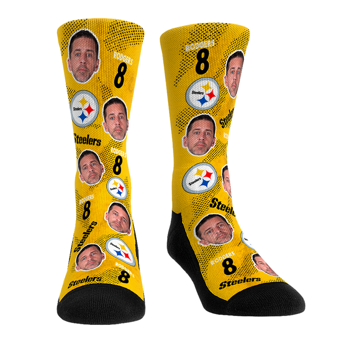 Aaron Rodgers - Pittsburgh Steelers - Football Guy by Rock 'Em Socks
