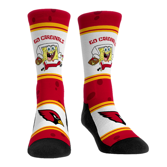 Arizona Cardinals - SpongeBob SquarePants - Team Up by Rock 'Em Socks
