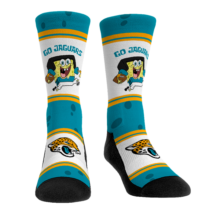 Jacksonville Jaguars - SpongeBob SquarePants - Team Up by Rock 'Em Socks