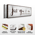 You, Me, And The Dogs Sign III by Tailored Canvases
