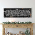 Psalm 91: 'He Is My Refuge' Sign - Inspirational Christian Wall Art for living room, religious decor by Tailored Canvases