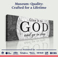 Give It To God And Go To Sleep Faith Sign III by Tailored Canvases