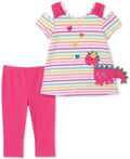 Kids Headquarters Baby Girls 2-Pc. Top and Leggings Set by Vanessa Jane