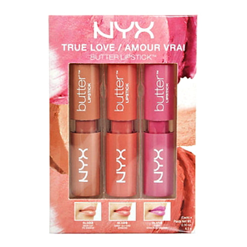 NYX Cosmetics Butter Lipstick True Love Set by Avera Group