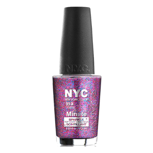 NYC In A New York Color Minute Sparkle Top Coat - Big City Dazzle by Avera Group