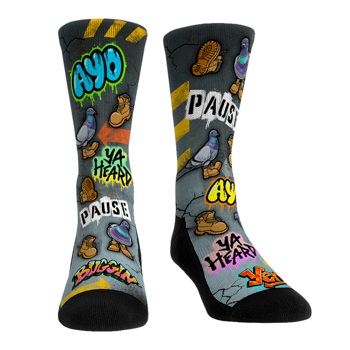 NYC Slang - All-Over by Rock 'Em Socks