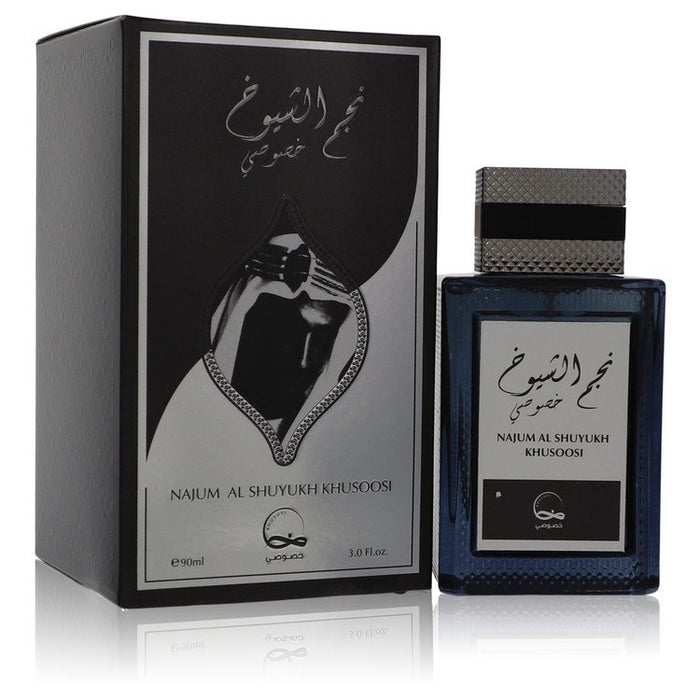 Najum Al Shuyukh Khusoosi by Khususi Eau De Parfum Spray 3 oz for Men by Avera Group