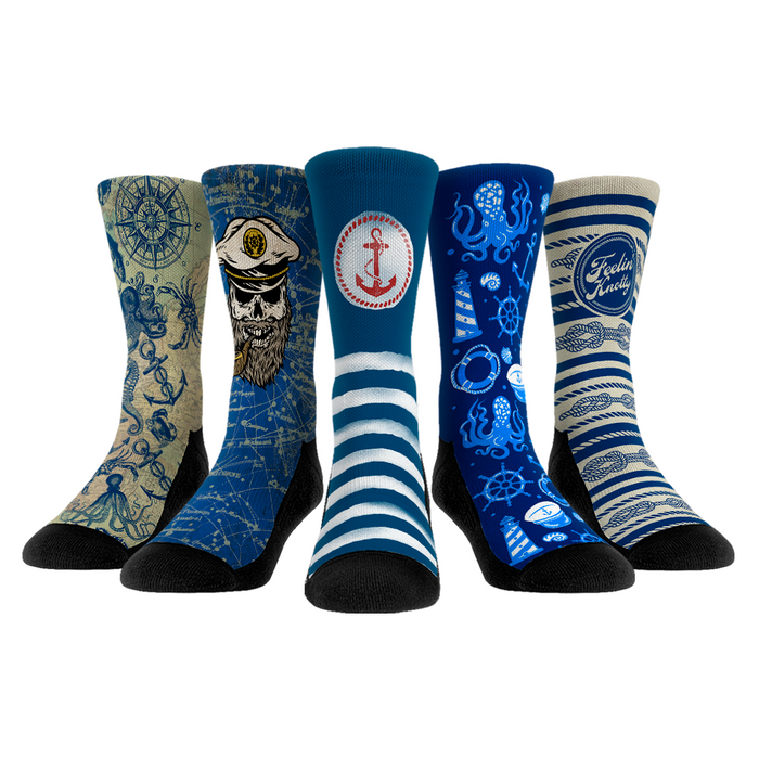 Nautical Bundle 5-Pack by Rock 'Em Socks