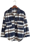 Plaid Flannel Shacket  {Short Length}