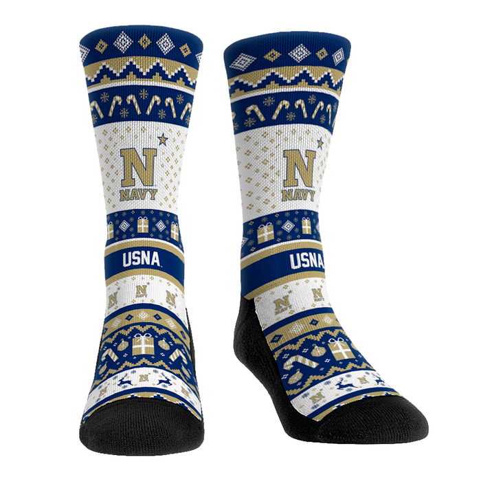 Navy Midshipmen - Tacky Sweater by Rock 'Em Socks