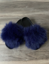 Slides -Navy {Order Size Up}