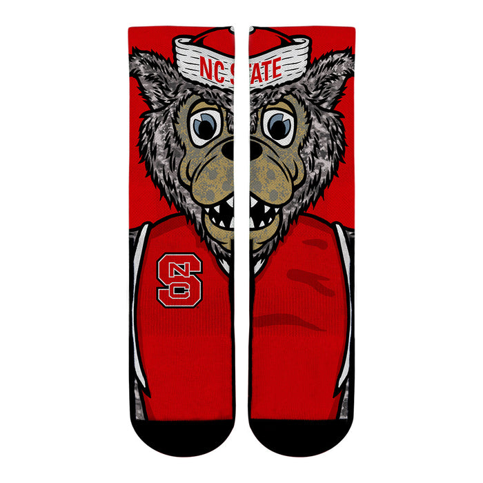 NC State Wolfpack - Mr. Wuf Mascot by Rock 'Em Socks