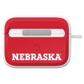 Nebraska Huskers HDX Apple Airpods Pro 1 & 2 Case Cover by Affinity Bands