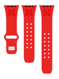 Nebraska Huskers Engraved Apple Watch Band by Affinity Bands