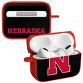 Nebraska Huskers HDX Apple Airpods Pro 1 & 2 Case Cover by Affinity Bands