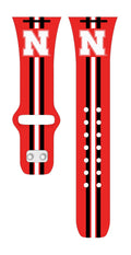 Nebraska Huskers HD Apple Watch Band by Affinity Bands