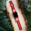 Nebraska Huskers HD Apple Watch Band by Affinity Bands