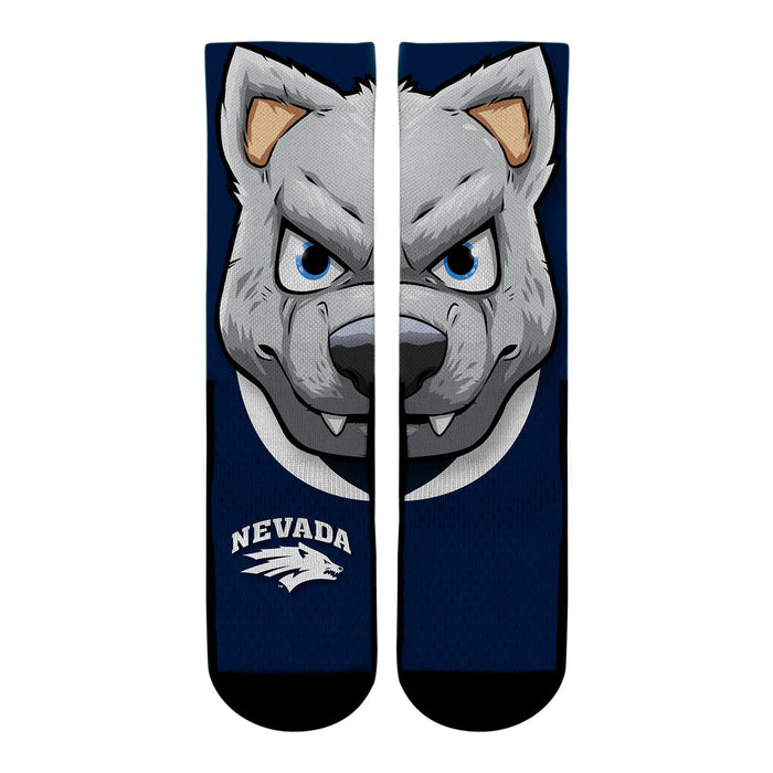 Nevada Wolf Pack - Alphie Mascot by Rock 'Em Socks