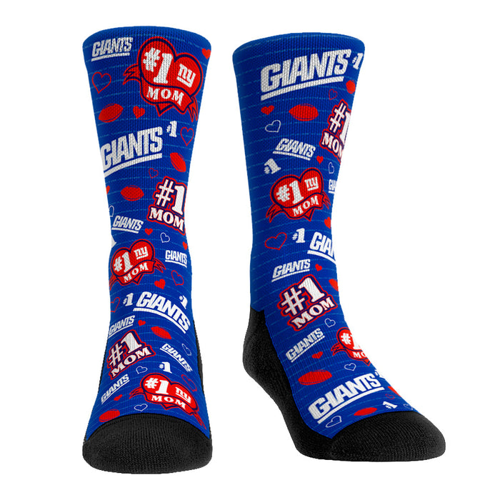 New York Giants - #1 Mom by Rock 'Em Socks