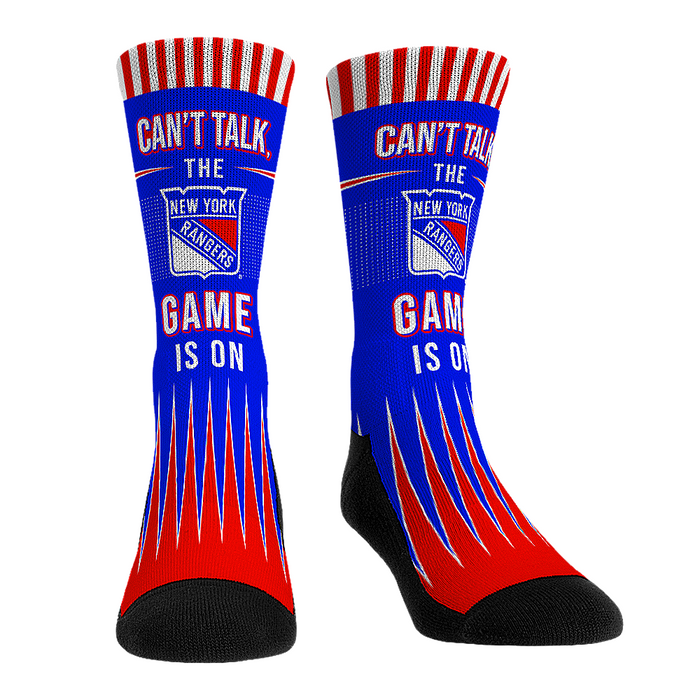 New York Rangers - Can't Talk by Rock 'Em Socks