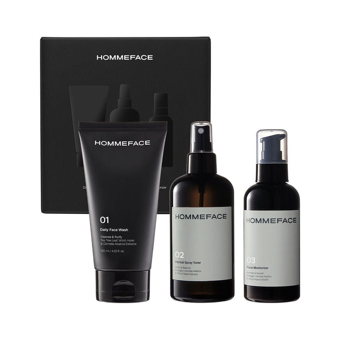 HommeFace Daily Skincare Trio 17.74 oz by Pasteur Pharmacy