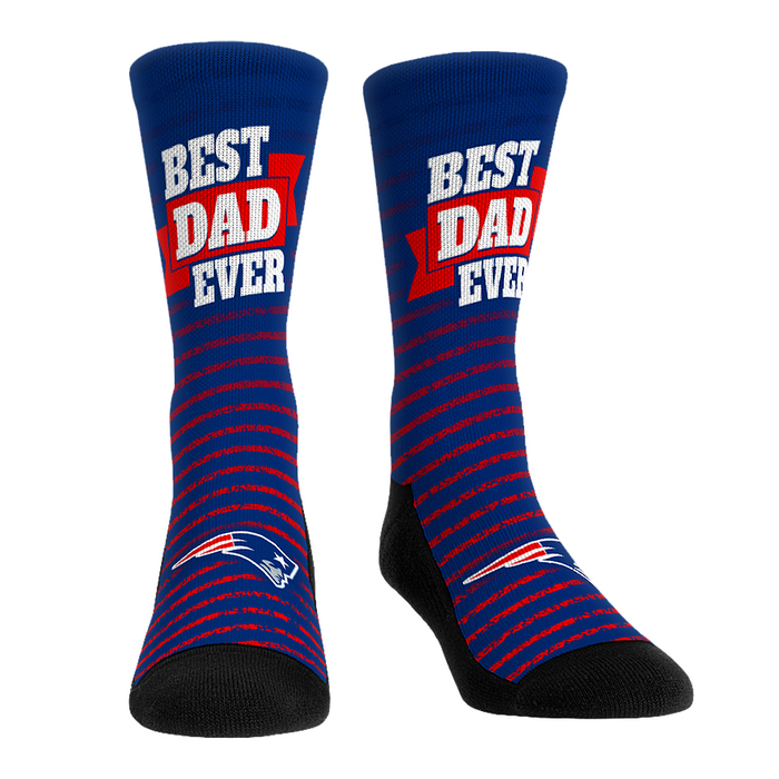New England Patriots - Best Dad Ever by Rock 'Em Socks