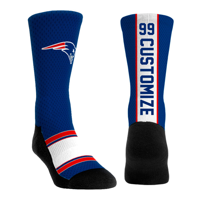 New England Patriots - Custom Jersey by Rock 'Em Socks