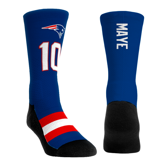 Drake Maye - New England Patriots - Jersey (Navy) by Rock 'Em Socks